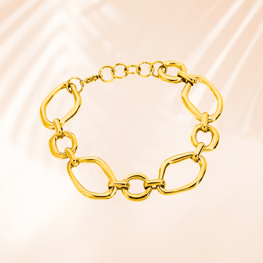 Charm Avenue Avignon link bracelet - 18k gold plated - Shop women's Accessories at Charm Avenue