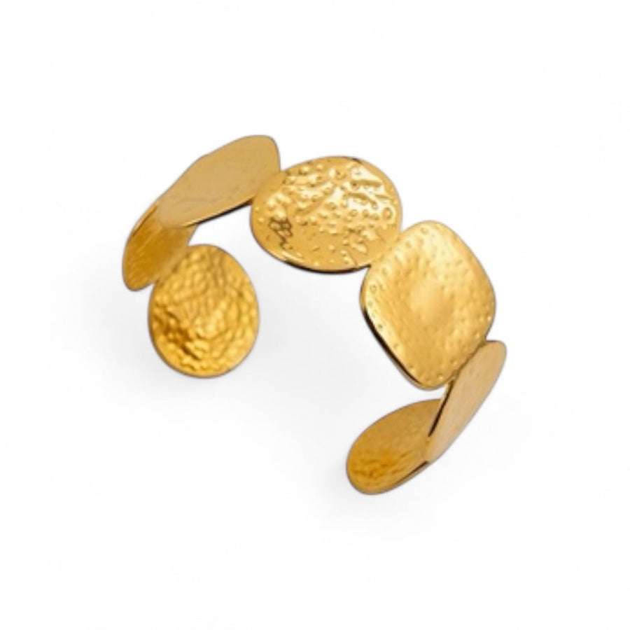 Charm Avenue Azuri cuff bracelet - 18k gold plated - Shop women's at Charm Avenue