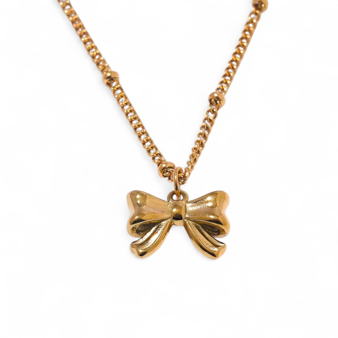 St Lucia Boutique Beau necklace - 18k gold plated - Shop women's at Charm Avenue