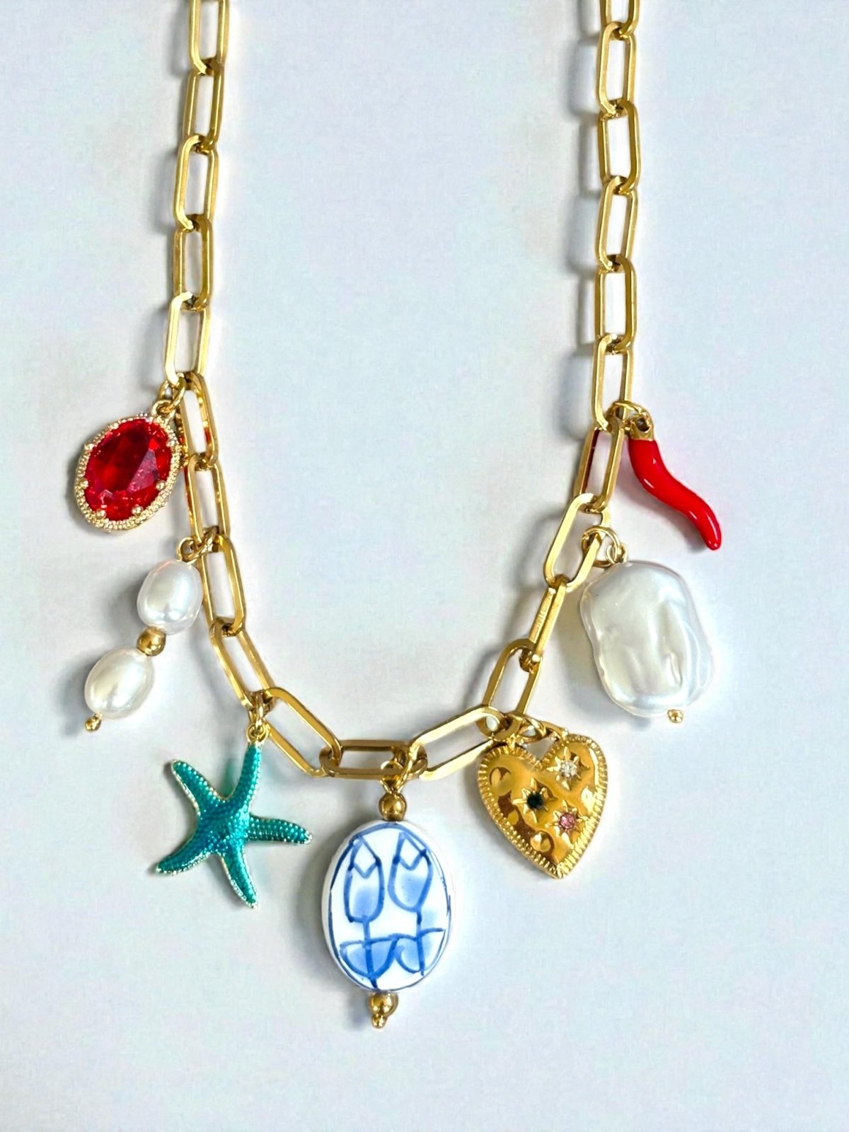 Charm Avenue Busy woman charm necklace - Shop women's at Charm Avenue