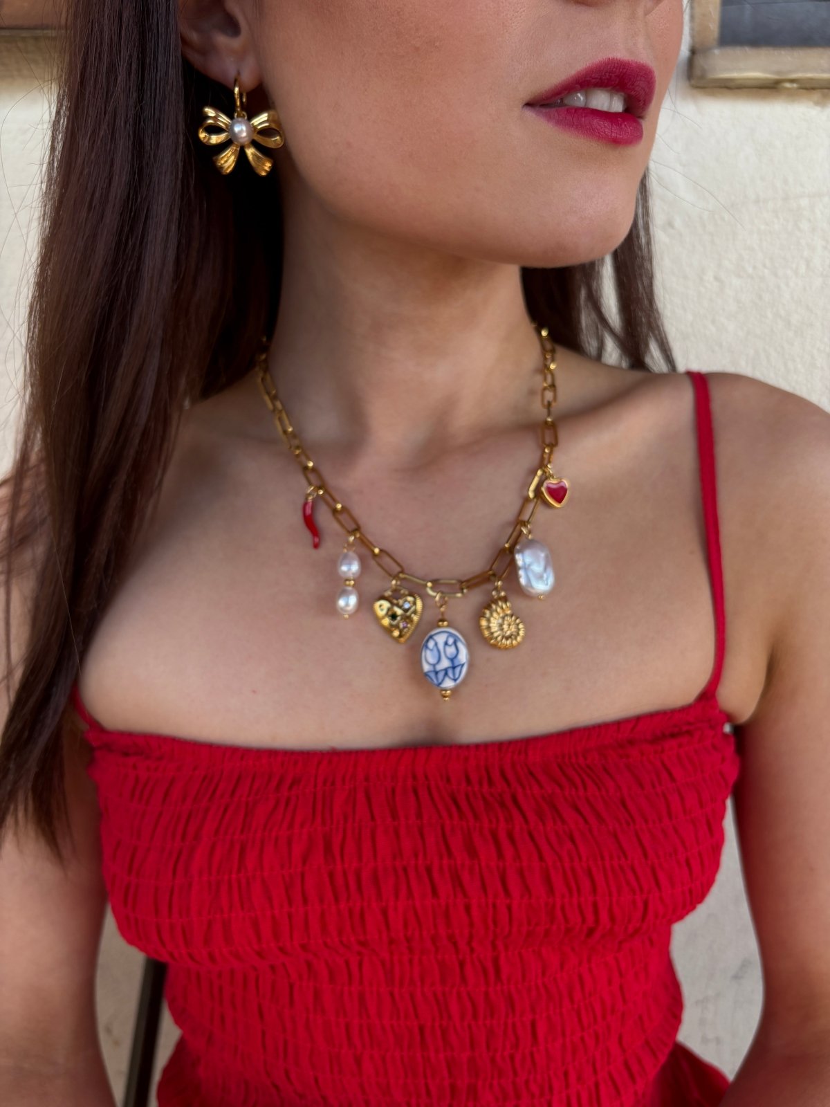 Charm Avenue Busy woman charm necklace - Shop women's at Charm Avenue