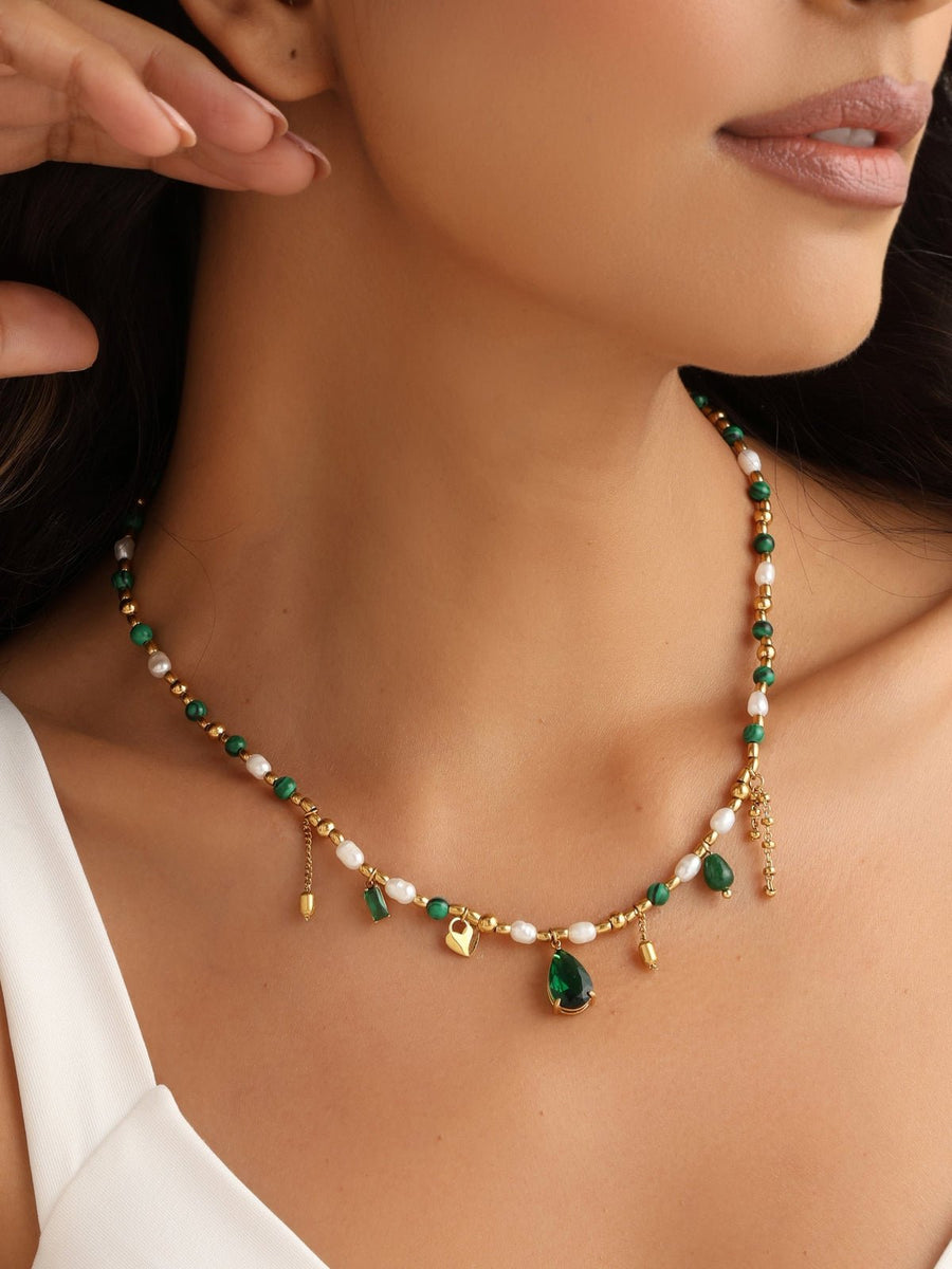 Charm Avenue Chantal necklace - 18k gold plated - Shop women's at Charm Avenue