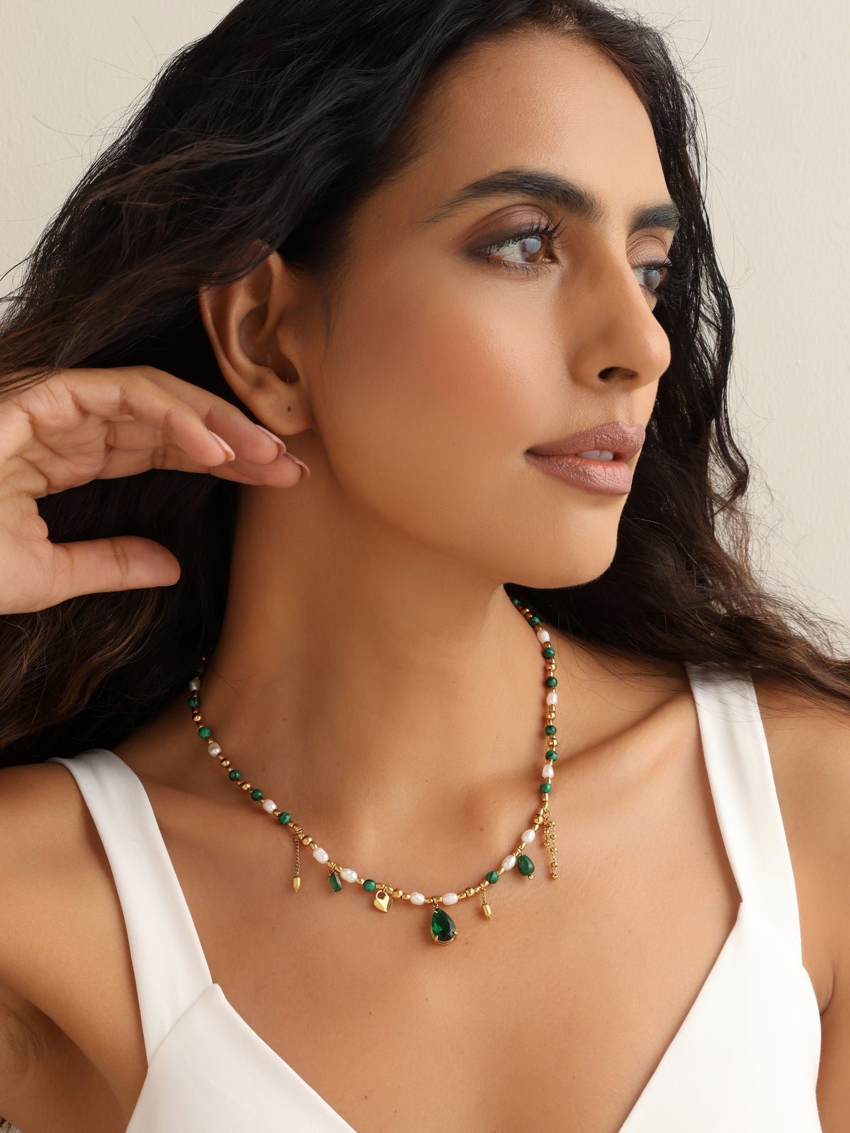 Charm Avenue Chantal necklace - 18k gold plated - Shop women's at Charm Avenue