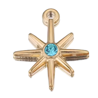 Blue star charm
