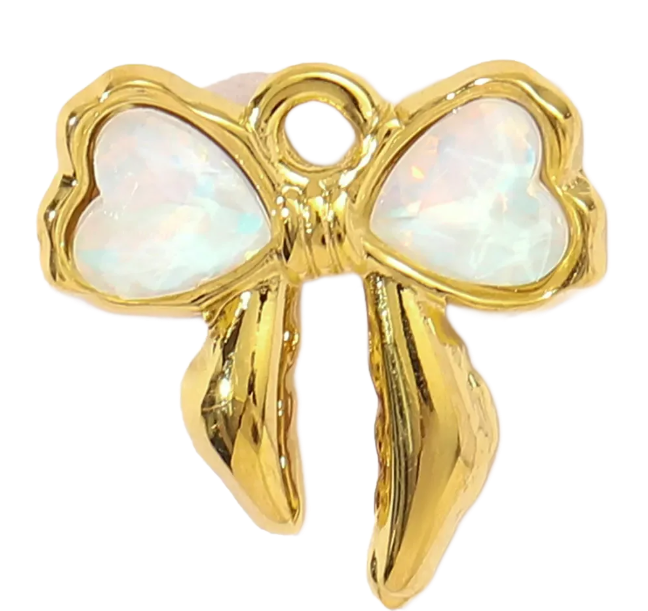 Pearlescent bow