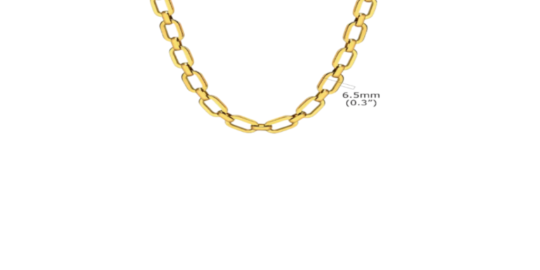 Bridget box chain necklace - Charm bar