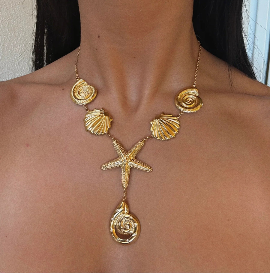 Charm Avenue Cherie necklace - 18k gold plated - Shop women's at Charm Avenue