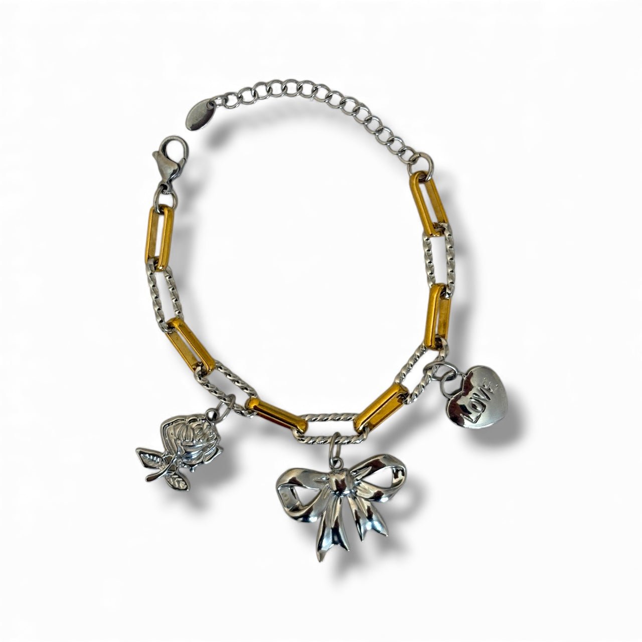 Charm Avenue Cierra charm bracelet - mix metal - Shop women's at Charm Avenue
