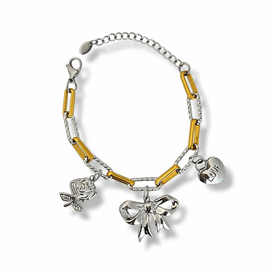 Charm Avenue Cierra charm bracelet - mix metal - Shop women's at Charm Avenue
