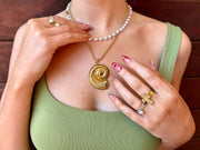 Charm Avenue Conch necklace - 18k gold plated - Shop women's at Charm Avenue