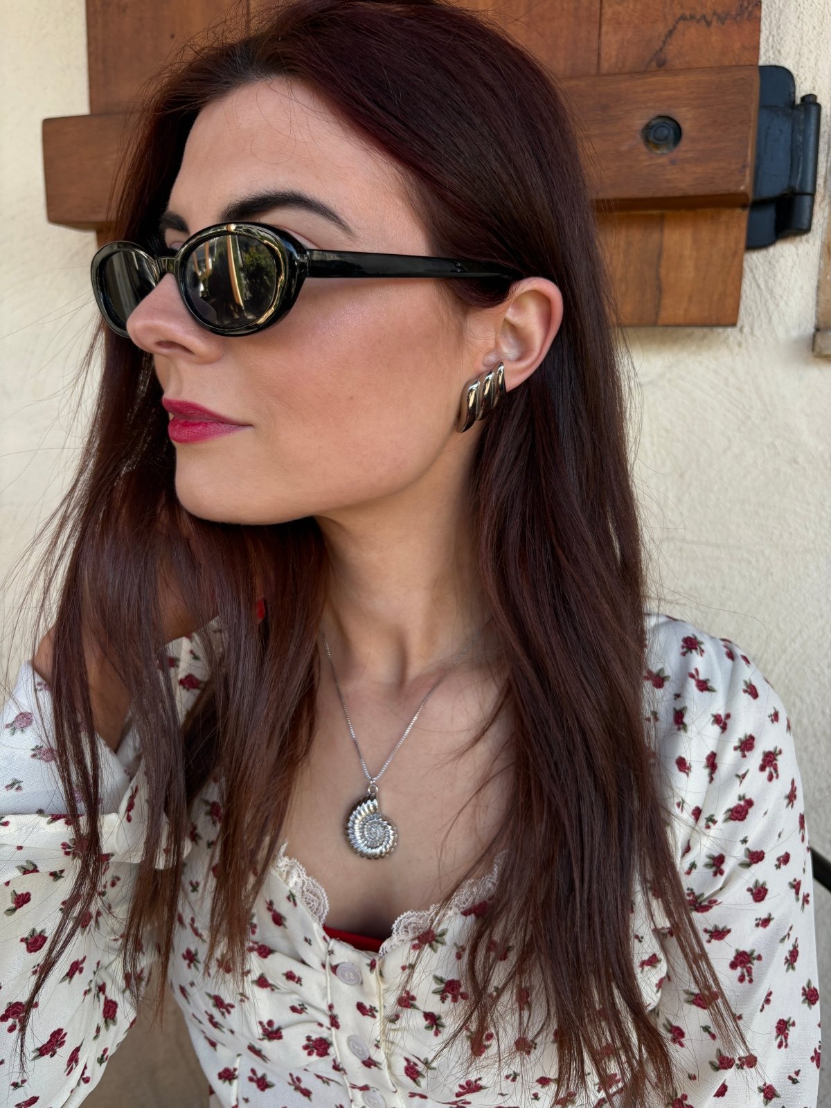 St Lucia Boutique Conch Shell Necklace - Silver - Shop women's Accessories at Charm Avenue