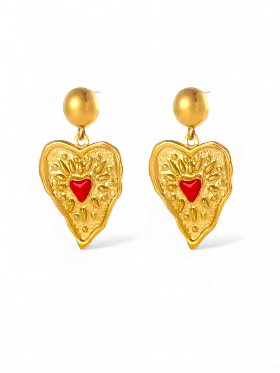 Charm Avenue Cyrell earrings - 18k gold plated - Shop women's at Charm Avenue
