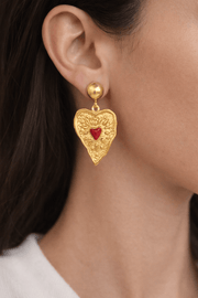Charm Avenue Cyrell earrings - 18k gold plated - Shop women's at Charm Avenue