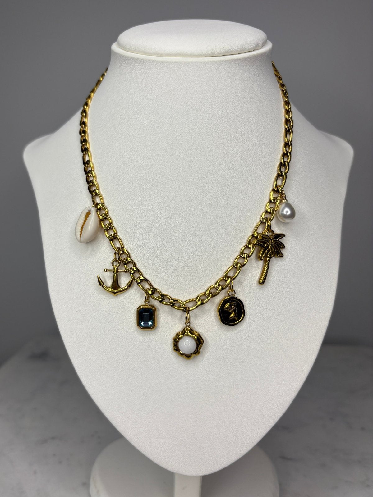St Lucia Boutique Danielle - charm necklace - Shop women's at St Lucia Boutique
