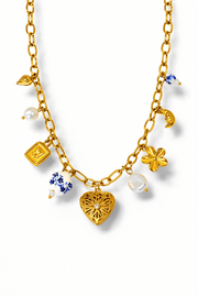 Charm Avenue Deja vu charm necklace - 18k gold plated - Shop women's Accessories at Charm Avenue