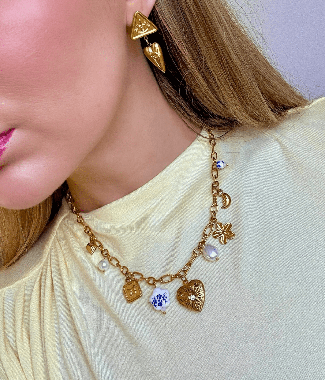 Charm Avenue Deja vu charm necklace - Shop women's Accessories at Charm Avenue