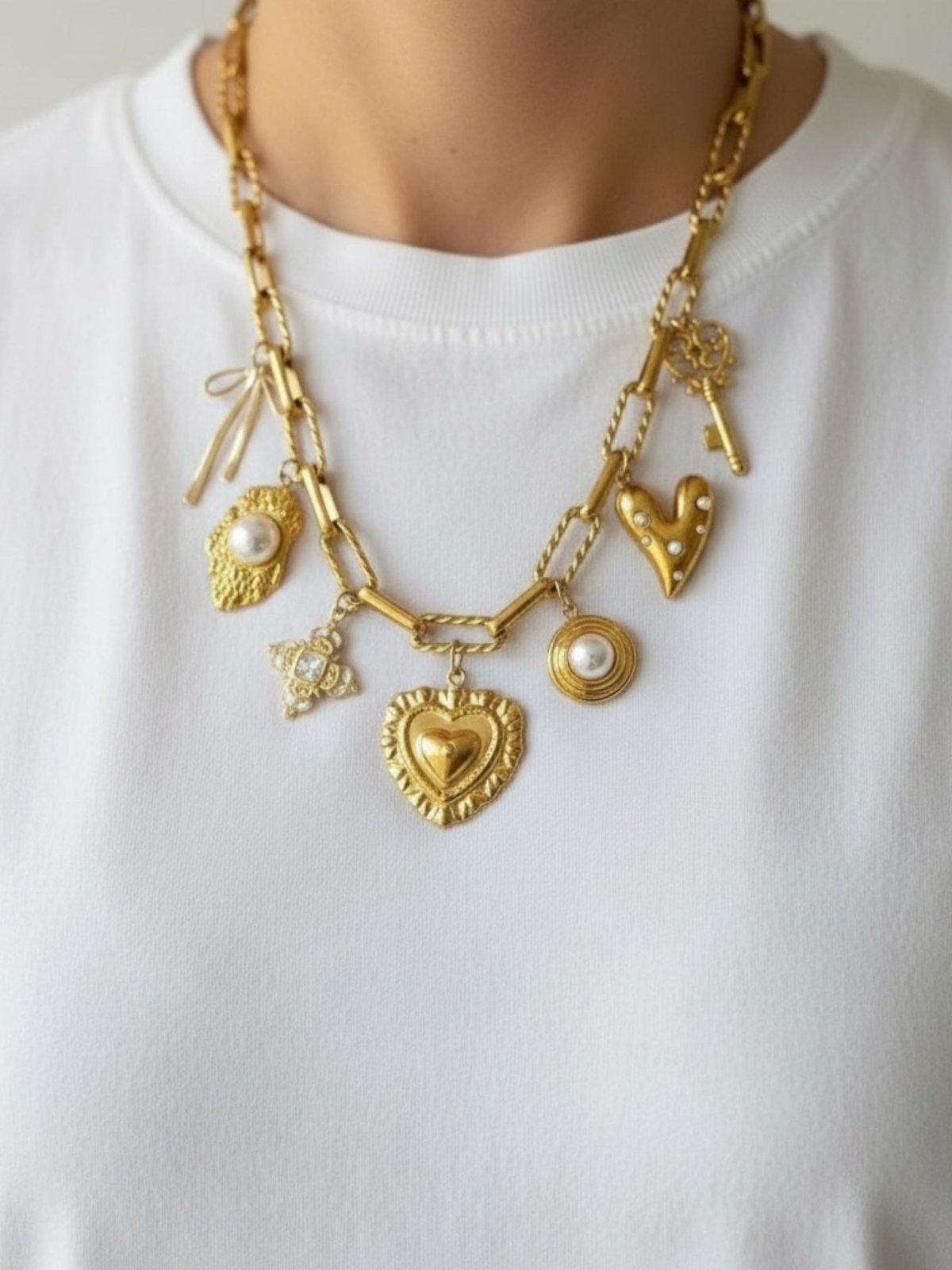 Charm Avenue Doja charm necklace - 18k gold plated - Shop women's at Charm Avenue