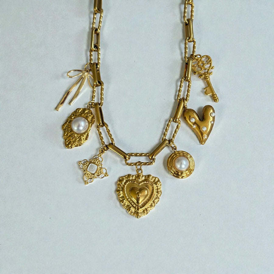 Charm Avenue Doja charm necklace - 18k gold plated - Shop women's at Charm Avenue