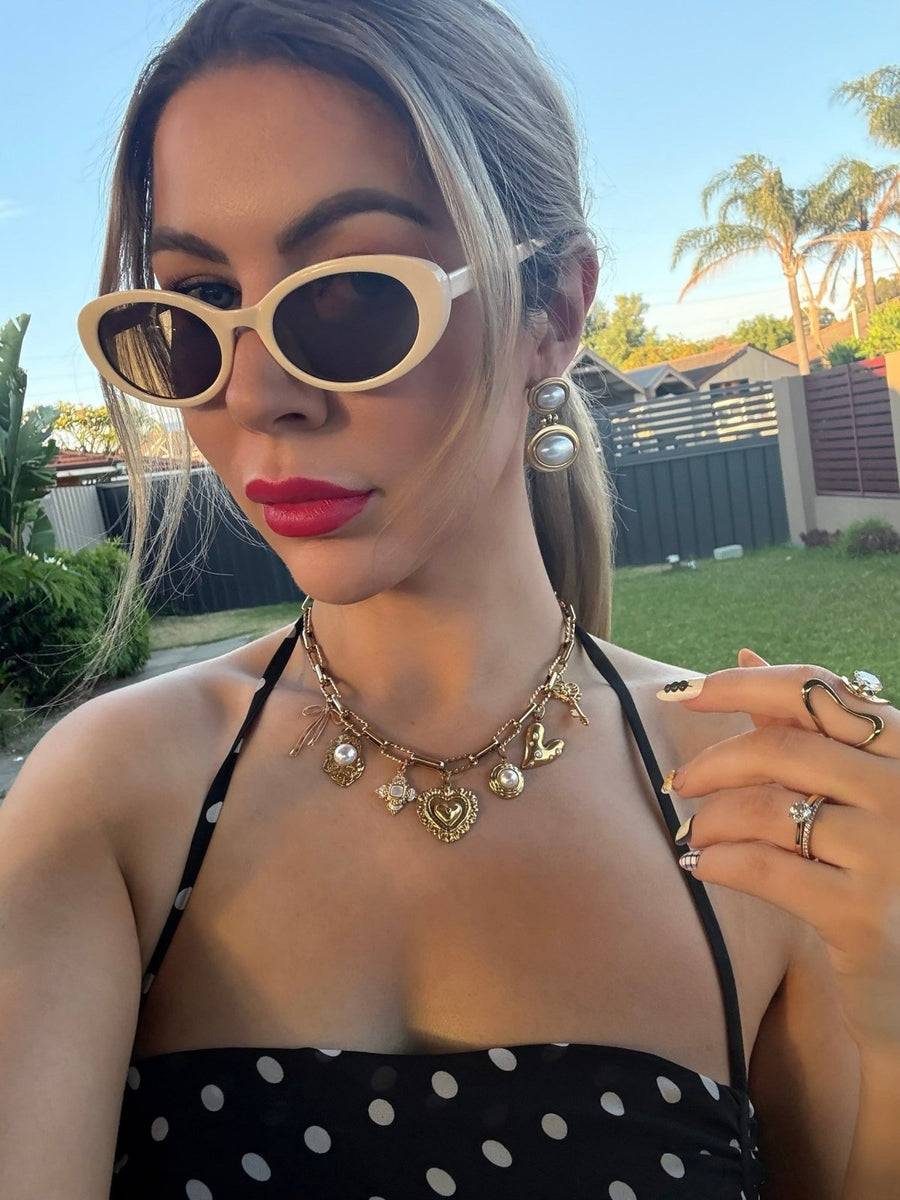 Charm Avenue Doja charm necklace - 18k gold plated - Shop women's at Charm Avenue