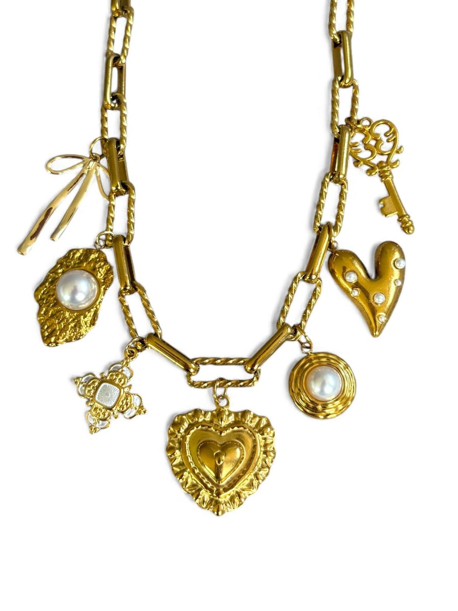 Charm Avenue Doja charm necklace - 18k gold plated - Shop women's at Charm Avenue