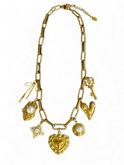 Charm Avenue Doja charm necklace - 18k gold plated - Shop women's at Charm Avenue