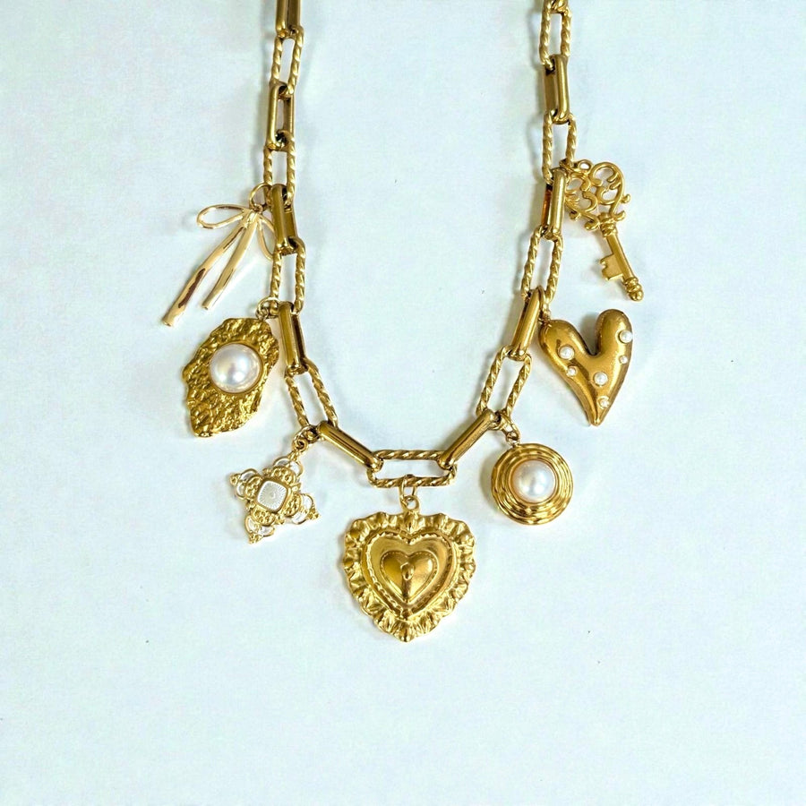 Charm Avenue Doja charm necklace - 18k gold plated - Shop women's at Charm Avenue