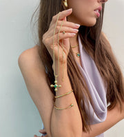 Charm Avenue Donatella set - earring & necklace - Shop women's at Charm Avenue