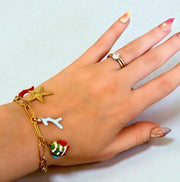 Charm Avenue Dory charm bracelet - 18k gold plated - Shop women's at Charm Avenue