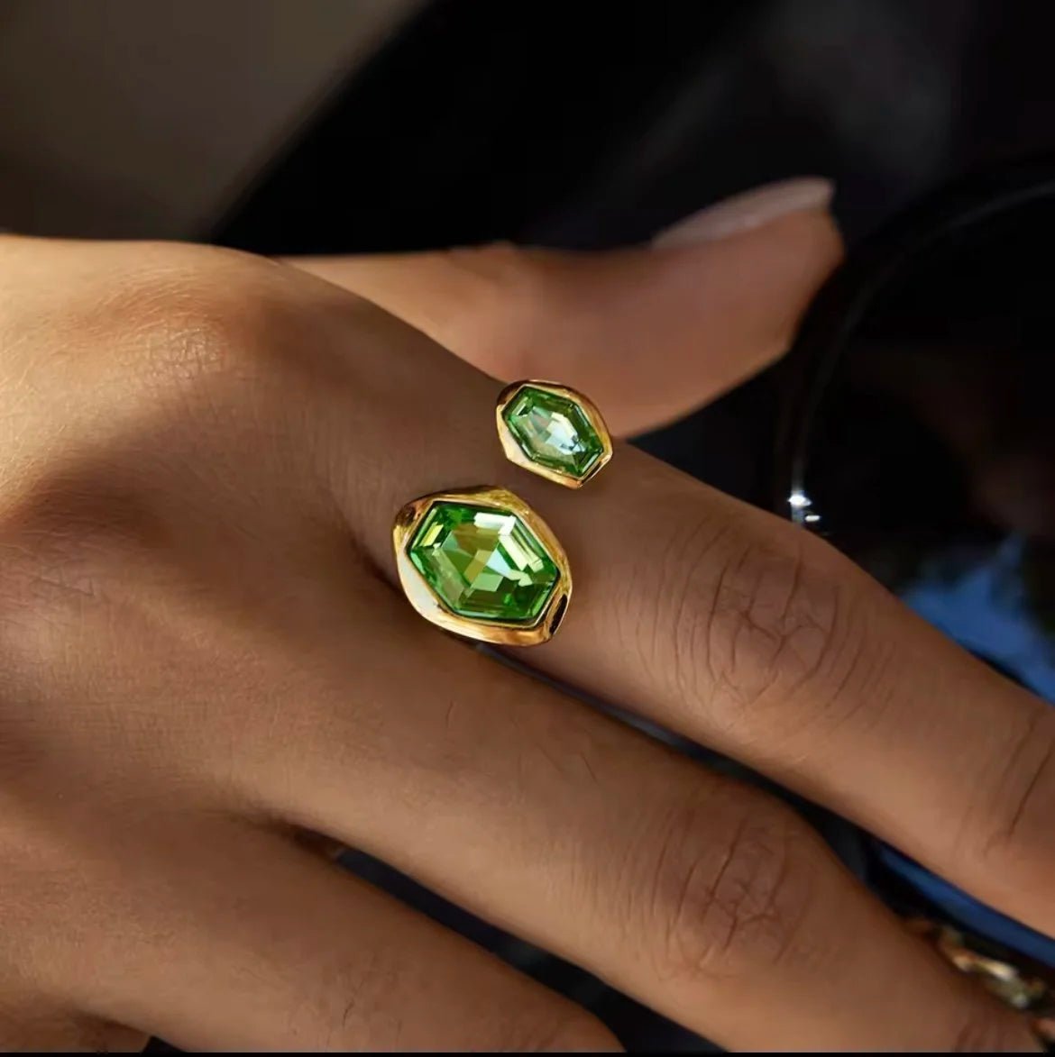 Charm Avenue Elodie ring - 18k gold plated - Shop women's at Charm Avenue