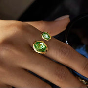 Charm Avenue Elodie ring - 18k gold plated - Shop women's at Charm Avenue