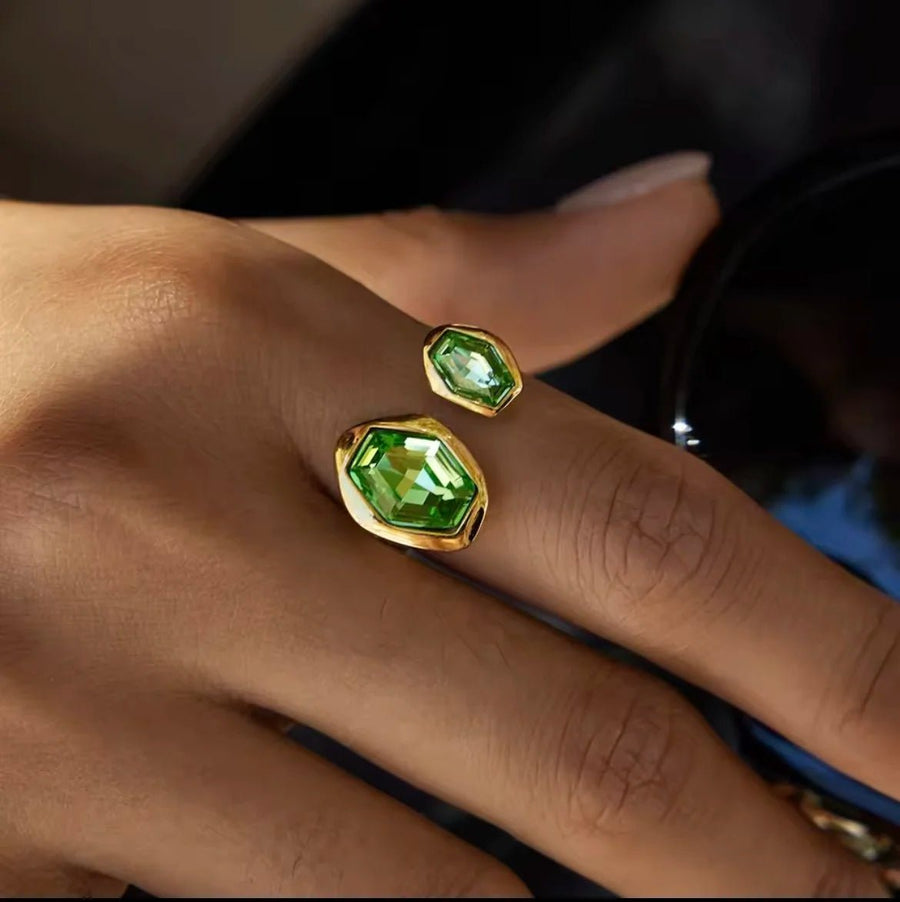 Charm Avenue Elodie ring - 18k gold plated - Shop women's at Charm Avenue