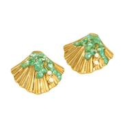 Charm Avenue Emma earrings - 18k gold plated - Shop women's at Charm Avenue