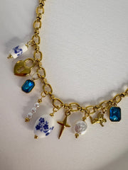 Charm Avenue Feeling blue charm necklace - Shop women's at Charm Avenue