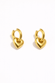 Charm Avenue Fleur earrings - 18k gold plated - Shop women's at Charm Avenue