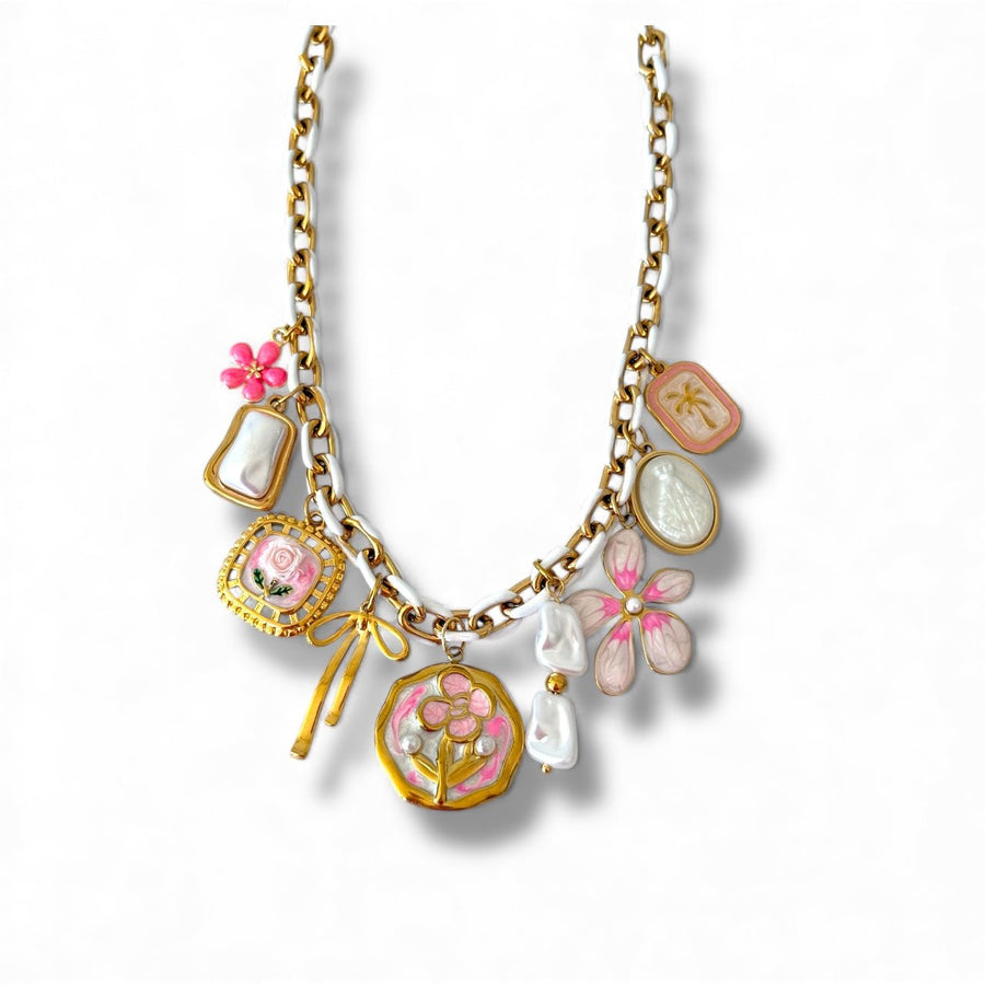 Charm Avenue Georgie charm necklace - 18k gold plated - Shop women's at Charm Avenue