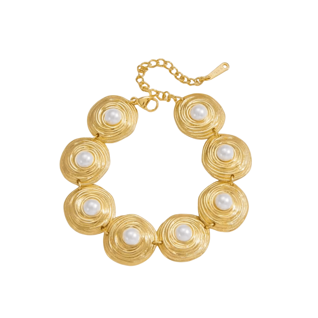 Charm Avenue Georgina bracelet - 18k gold plated - Shop women's at Charm Avenue