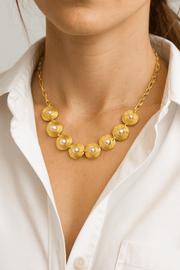 Charm Avenue Georgina necklace - 18k gold plated - Shop women's at Charm Avenue