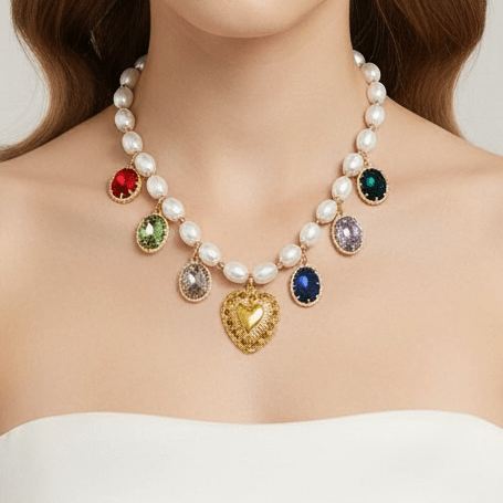 Charm Avenue Glinda charm necklace - 18k gold plated - Shop women's at Charm Avenue