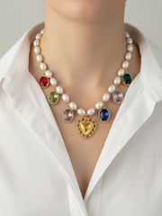 Charm Avenue Glinda charm necklace - 18k gold plated - Shop women's at Charm Avenue