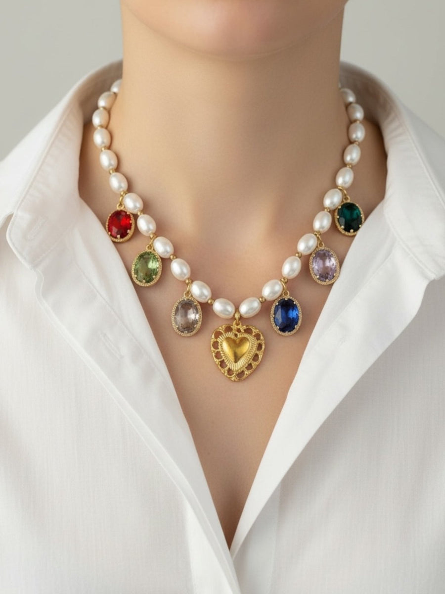 Charm Avenue Glinda charm necklace - 18k gold plated - Shop women's at Charm Avenue