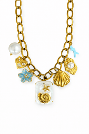 Charm Avenue Golden hour charm necklace - 18k gold plated - Shop women's at Charm Avenue