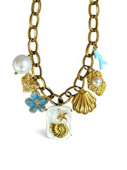 Charm Avenue Golden hour charm necklace - 18k gold plated - Shop women's at Charm Avenue