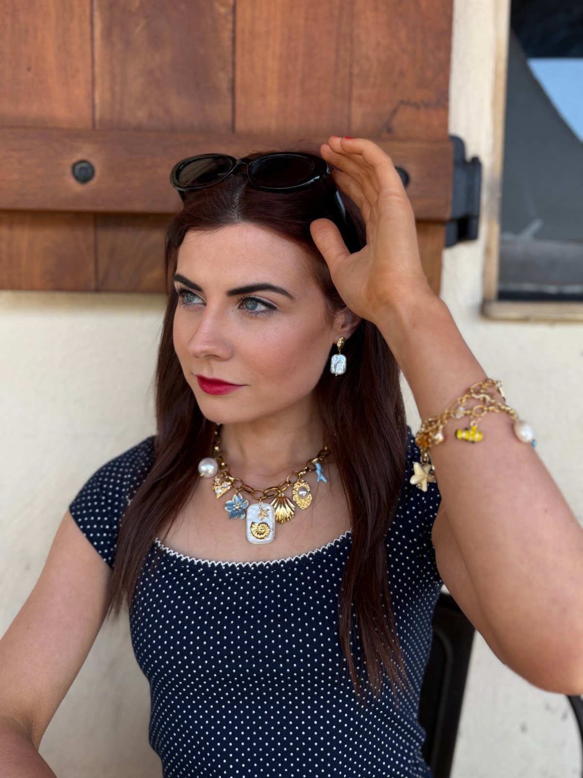 Charm Avenue Golden hour charm necklace - Shop women's at Charm Avenue