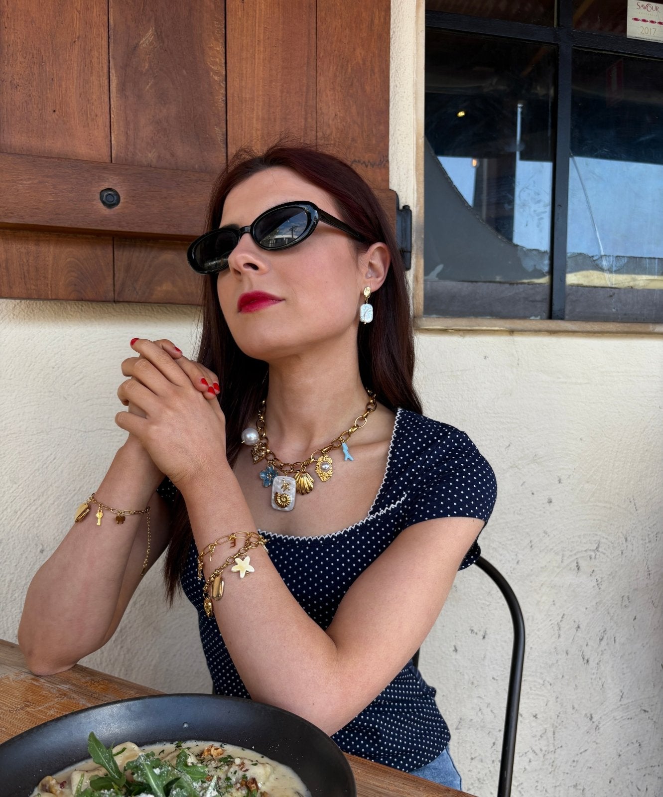 Charm Avenue Golden hour charm necklace - Shop women's at Charm Avenue