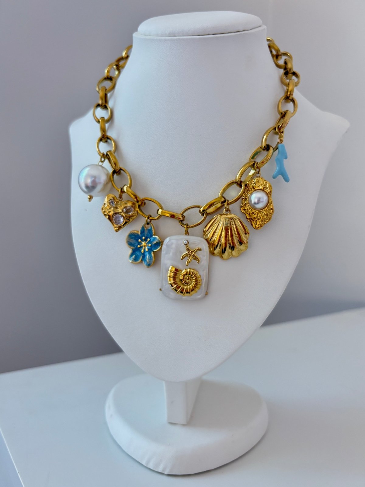 Charm Avenue Golden hour charm necklace - Shop women's at Charm Avenue