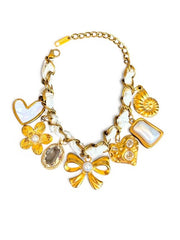 Charm Avenue Gretel charm bracelet - 18k gold plated - Shop women's at Charm Avenue