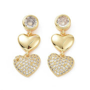 Charm Avenue Harper earring - 18k gold plated - Shop women's at Charm Avenue