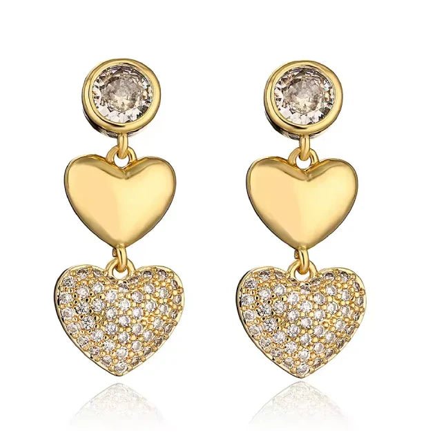 Charm Avenue Harper earring - 18k gold plated - Shop women's at Charm Avenue