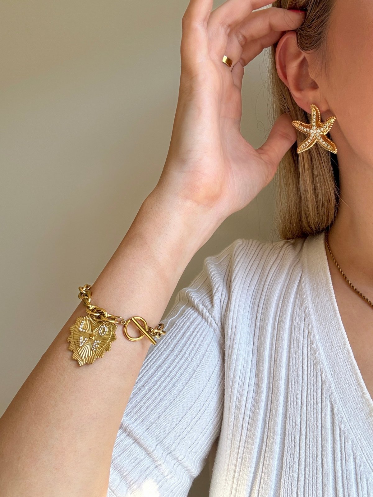 Charm Avenue Heartbreaker link bracelet - Shop women's at Charm Avenue