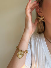 Charm Avenue Heartbreaker link bracelet - Shop women's at Charm Avenue